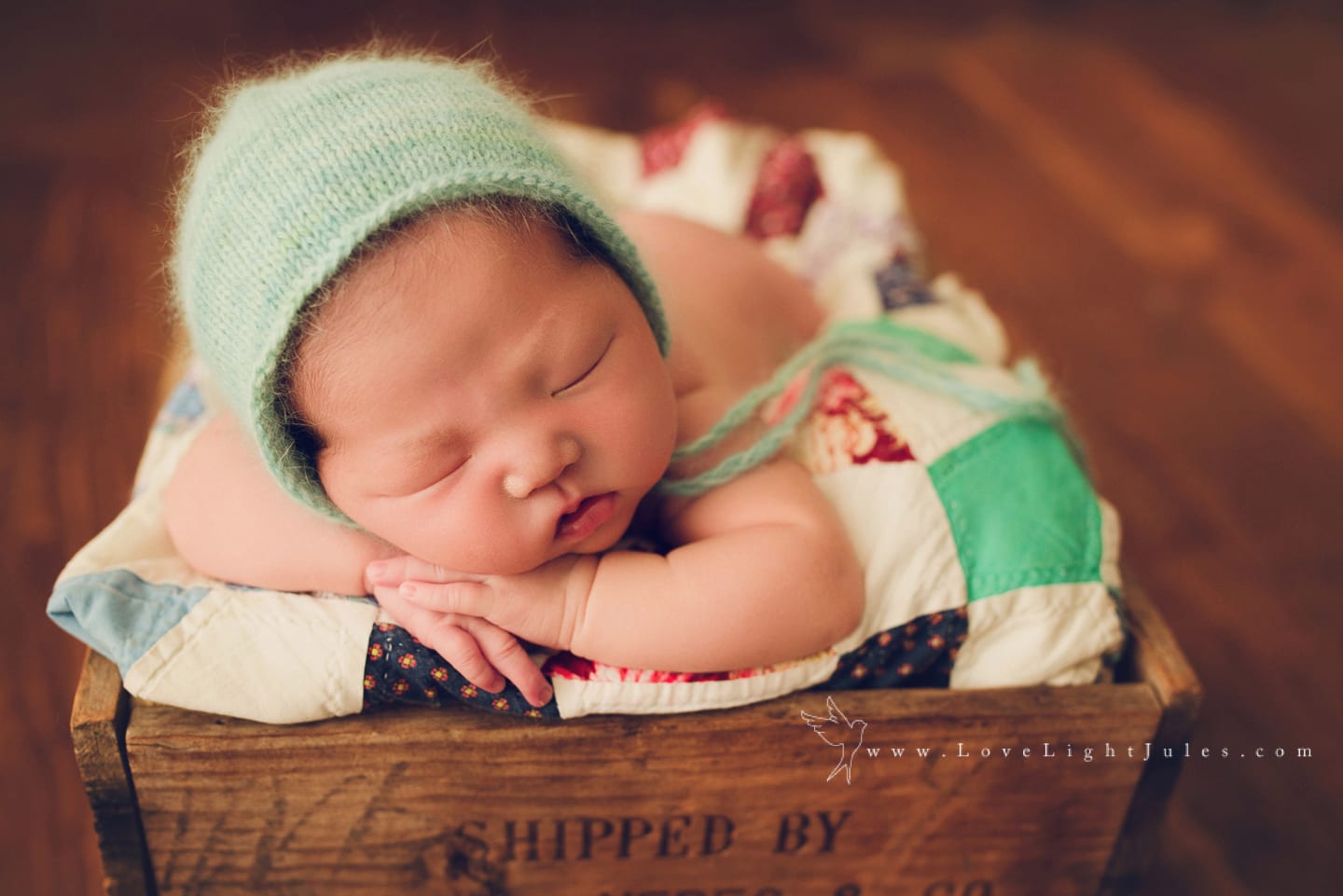 image-of-baby-on-vintage-quilty-by-sacramento-newborn-photographer