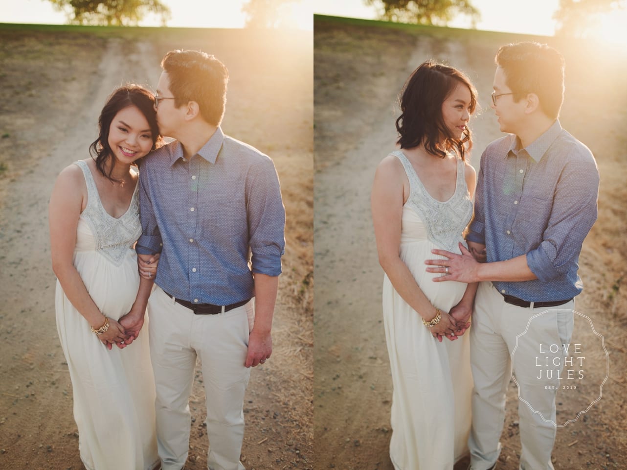 sunset-haze-in-maternity-couples-portrait-at-gibson-ranch